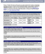 Environmental Impact Assessment Screening Opinion Request Form (word document)
